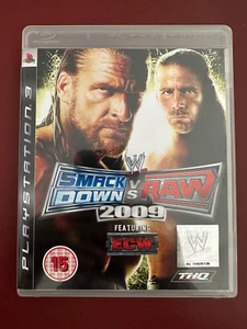 ps3 WWE SmackDown vs. Raw 2009 Game Works On US Consoles REGION FREE - Picture 1 of 3