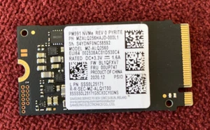 Samsung 256GB SSD M.2 2242 PM991 NVME MZALQ256HAJD-000L2 MZ-ALQ2560 - Bild 1 von 2