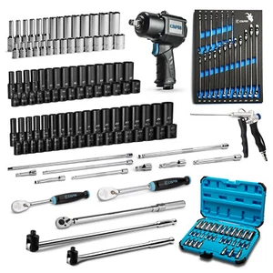 Capri Tools Apprentice Mechanics Tool Set, 161-Piece, Metric - Picture 1 of 6