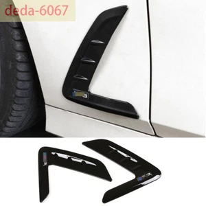 Para BMW Serie 3 G20 2020-22 Guardabarros lateral Salida de aire Cubierta de ventilación ABS Brillo Negro × 2 - Imagen 1 de 12