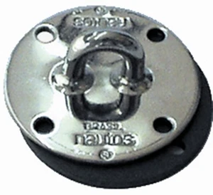 "NAUTOS 91060 - ALMOHADILLA DE ACERO INOXIDABLE OJO Y ALEACIÓN PLACA DEBAJO DE CUBIERTA - 5/16" - Imagen 1 de 2