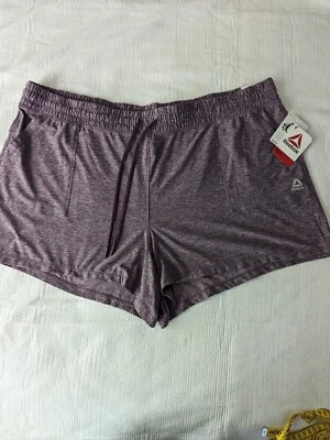 Reebok Size 3XL Womens Purple Cross Fit Running Shorts. - Image 1 of 4
