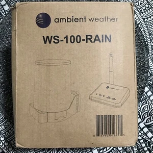 Ambient Weather WS-100-RAIN Smart Weather Station WiFi Module Rain Gauge - Picture 1 of 4