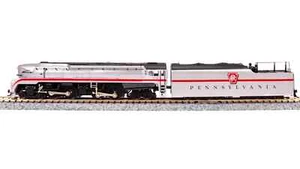 BROADWAY LIMITED 8028 N PRR T1 DUPLEX #5545 SILVER W/ RED PARAGON4 SOUND/DC/DCC - Picture 1 of 2