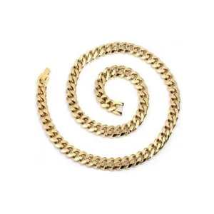 Unikat & Co vergoldete Edelstahl Herren Halskette LAK-199 - Bild 1 von 2