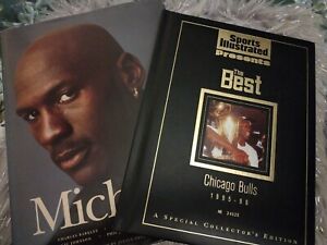 Lot Of 2 Michael Jordan Books Sports Illustrated No. 24025 Special Edition & 1st