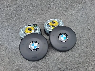 BMW F30 F31 F32 F33 F34 F36 F20 M sport steering wheel Drivers side unit 8092791 - Image 1 of 4
