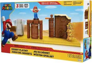 Juego Super Mario Desert Juguete Rocking Spinning Estatua Pokey World of Nintendo - Imagen 1 de 13
