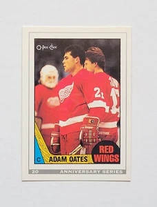 1992-93 OPC 25th Anniversary Series #20 Adam Oates 87-88 Rookie Reprint - Picture 1 of 2