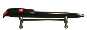 "UMA"  Elegant  Design  Black  German  c.1991's  Ballpoint  Pen - Picture 1 of 11