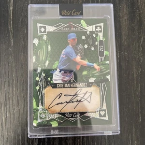 23’ Wild Card Christian Hernandez Auto 5 Card Draw 2/3 - Bild 1 von 2