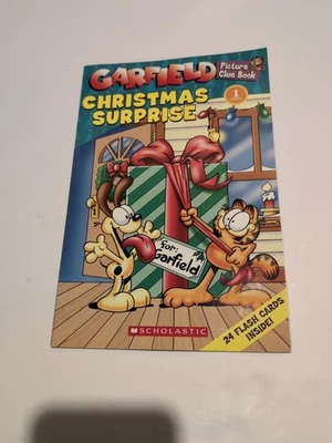 Vintage GARFIELD CHRISTMAS SURPRISE (PICTURE CLUE BOOK, LEVEL 1) Foto 1 de 4