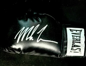 Mike Tyson Signed Glove Black Everlast JSA Certified - Picture 1 of 1
