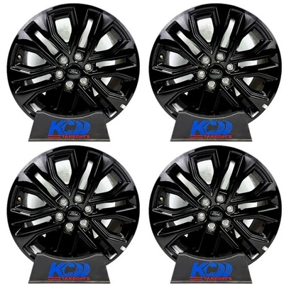 4 llantas nuevas 20" Ford F150 negras OEM Hankook 275/60R20 llantas 2025 Foto 1 de 4