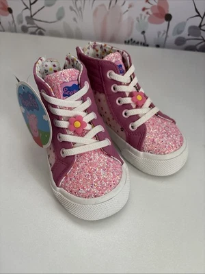Botas Pepa Pig para niños pequeños - Talla 6 - Nuevas con etiquetas Foto 1 de 3