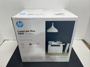HP Laserjet Pro MFP 4101fdw Wireless Laser Monochrome Printer 2Z619F - BRAND NEW - Picture 1 of 5