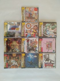 Sega Saturn Lot 10 Brand New Sealed Games Virtua Fighter Remix Dark Savior NTSCJ