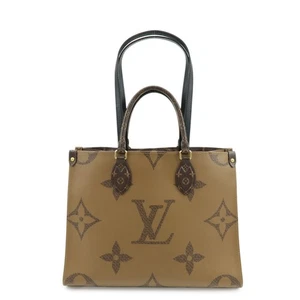 Louis Vuitton Monogram Giant Reverse On the Go MM Beuteltasche Tasche M45321 authentisch gebraucht kostenloser Versand - Bild 1 von 22