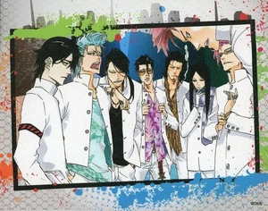 Seijirushi Gakuen Canvas Board "BLEACH THE HIGH SCHOOL WARFARE in Cafe Fan Base" - Picture 1 of 1
