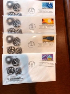 8 US First Day covers; 1974 Minerals, 1982 Energy, 4 covers, each issue - Picture 1 of 2