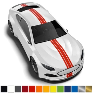 Tiras de carreras tiras decorativas pegatinas coche tiras decorativas lámina coche 2x5cm 1x10cm - Imagen 1 de 8