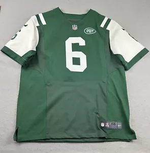 Nike New York Jets Jersey Men 48 Green #6 Mark Sanchez Short Sleeve NFL Football - Picture 1 of 10
