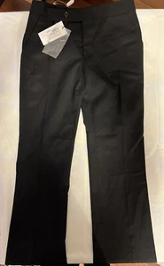 Gucci Women’s Pants Lana Wool Black Size 42 NWT Inseam 33 Made In Italy - Picture 1 of 14