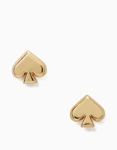 Borchie in metallo Kate Spade Everyday Spade O0RU3068 oro nuove con etichette - Foto 1 di 2