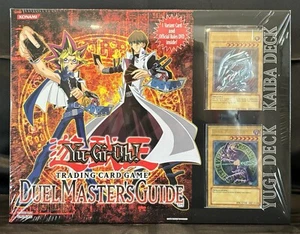 YUGIOH DUEL MASTER’S GUIDE, YUGI & KAIBA DECK, INCL. DVD +VAR CARD, FACT SEALED - Picture 1 of 3