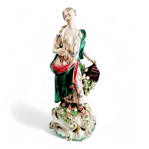 Early Derby porcelain figure ‘Air’ - Four Elements series, patch period, c. 1756 - Picture 1 of 13