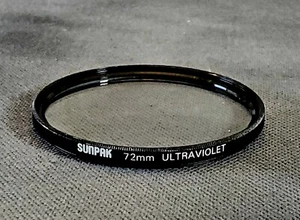 Sunpak Clear Ultraviolet Filter; 72 mm - Picture 1 of 1