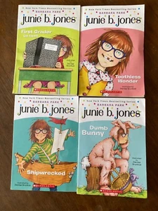 Junie B. Jones Lot of 4 : Dumb Bunny, First Grader at Last, etc (18, 20, 23, 27) - Picture 1 of 1