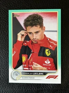 2022 Topps Formula 1 F1 Charles Leclerc Aqua Parallel /199 #26 Ferrari - Picture 1 of 2