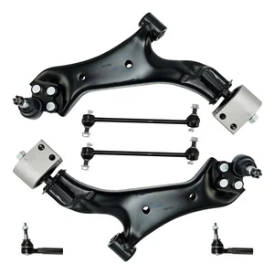 6x Front Lower Control Arms Tie Rod Ends For 2010-2017 Chevy Equinox GMC Terrain - Picture 1 of 9