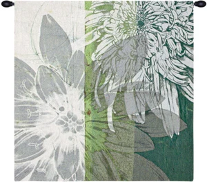 Graphic Blooms I Fine Art Tapestry - Bild 1 von 1
