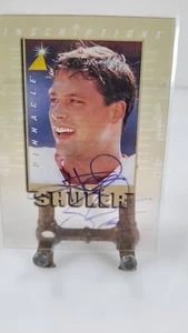 Heath Shuler signierte Pinnacle transparente Karte - Bild 1 von 2