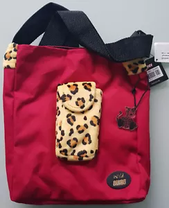 MDS NICI (22355) ORIGINAL UMHÄNGETASCHE SCHULTERTASCHE, ROT IM WILD NICI DESIGN - Bild 1 von 3