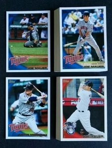 2010 Topps ~ MINNESOTA TWINS ~ 37 Card Team Set Series 1 & 2 with Update - Picture 1 of 5