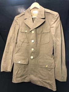 Original WW2 US Army Class A Dress Jacket 1942 - Private Ryan Prop - 39" Regular - Picture 1 of 17