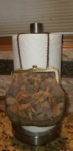 Antique Evening Bag Hand Made in France . Nice ! - Picture 1 of 12