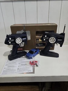Kyosho Mini Z Mr-01 Audi TT Blue W/ Box Tested Works Extra Remote - Picture 1 of 14