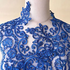 Encordado Encaje Bordado Ribete Flor Ribete de Encaje Flecos para Ropa,Vestido - Imagen 1 de 10