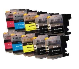 10 Tintenpatronen kompatibel mit Brother MFC-J4410DW,DCP-J4110DW MFC-J470DW - Bild 1 von 1