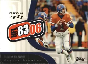 2006 Topps Football NFL 8306 Complete Set 1-10 (Elway/Marino/Dickerson/Kelly) - Bild 1 von 8
