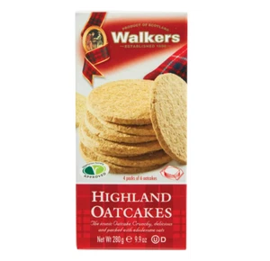 Walkers Highland Oatcakes High Fibre Oatcakes 280g - Picture 1 of 8