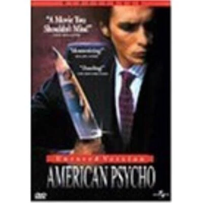 American Psycho DVD Horror (2000) Christian Bale Free Royal Mail Delivery - Image 1 of 4