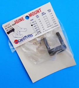 Motor Mounts: Great Planes #10237 NOS for .09 Engines and Similar - Picture 1 of 1