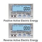 Clear LCD Display Bidirectional Energy Meter for Solar Power Generation