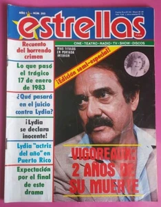 Revista Estrellas Luis Vigoreaux 2 Años Despues De Su Muerte PB #5959 - Picture 1 of 7