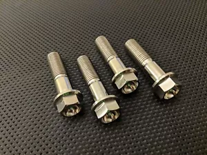 Titanio M10-1.25 x 35mm Hexagon Brida Tornillos Kit Ti Pinza Tornillos - Imagen 1 de 1